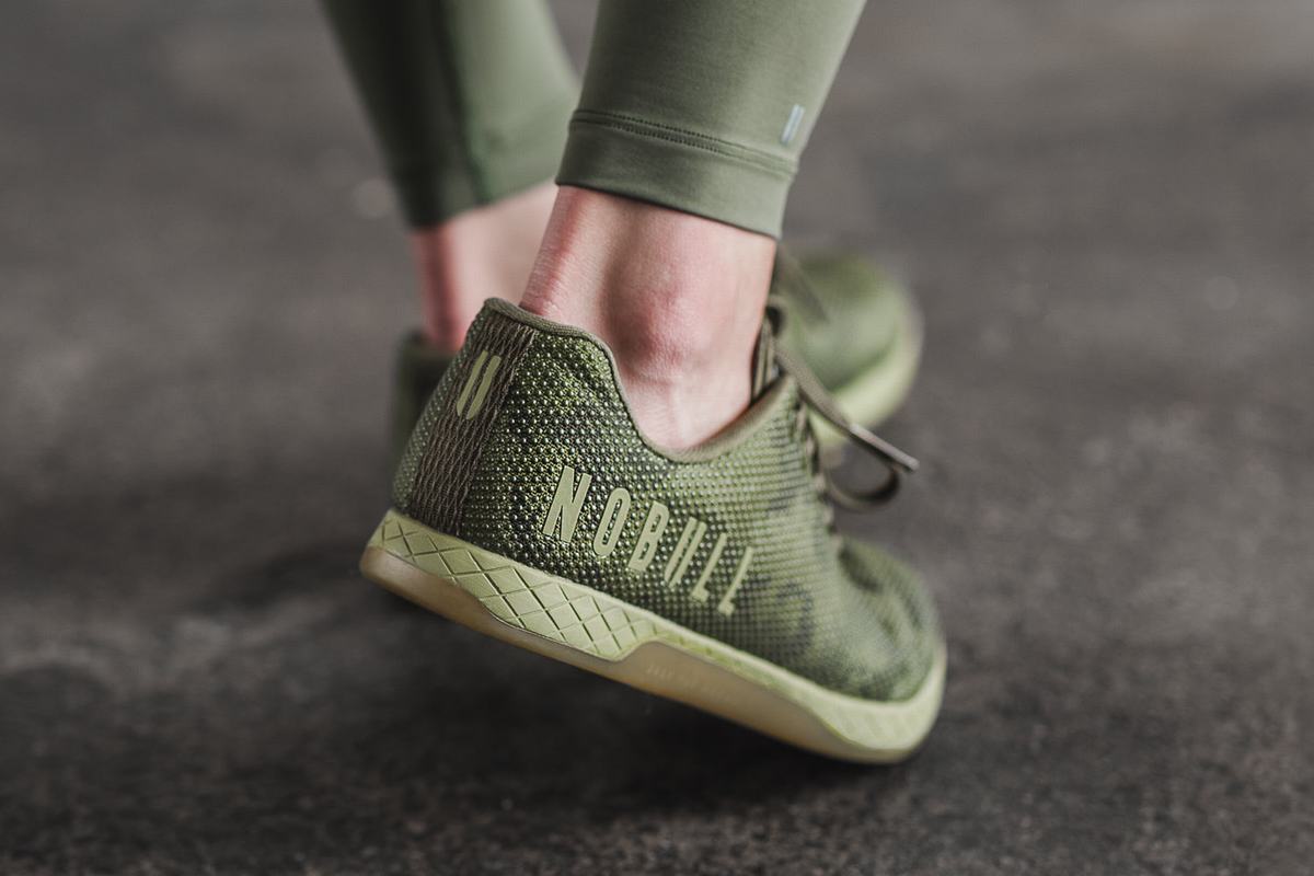 Nobull Superfabric Women's Trainers Camo | Australia (YM9362)